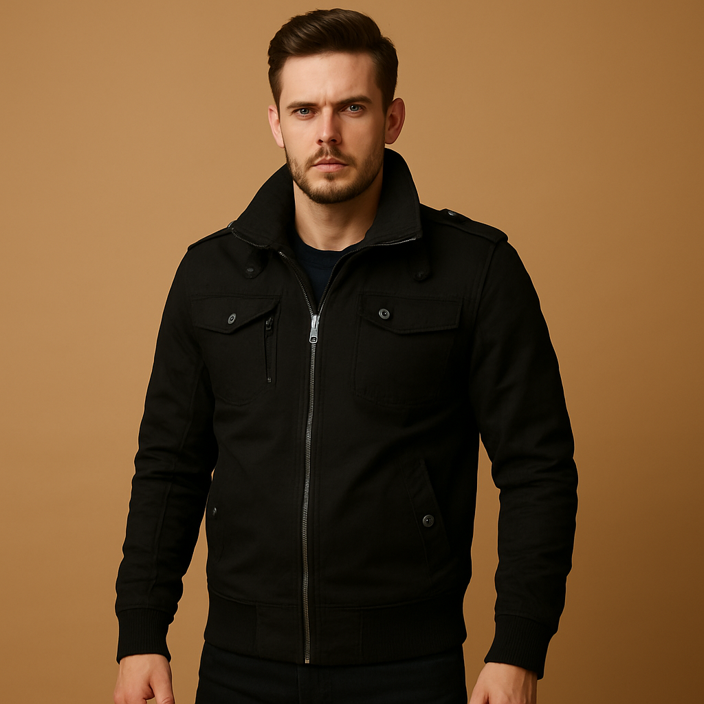 Durable bomber jacket for men | Mason