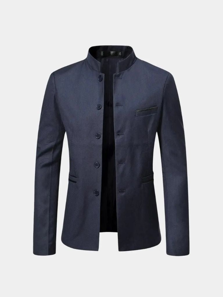 Elegant Collar Jacket for Men