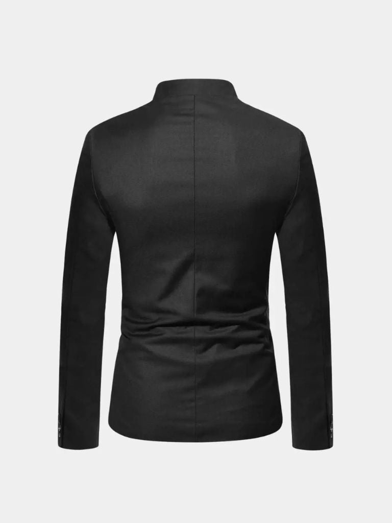 Elegant Collar Jacket for Men