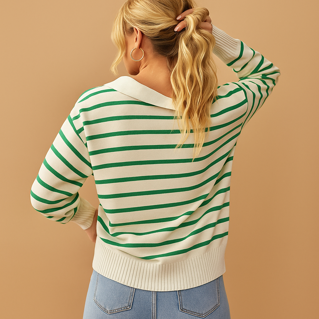 Elegant everyday sweater with flattering fit for women | Celeste