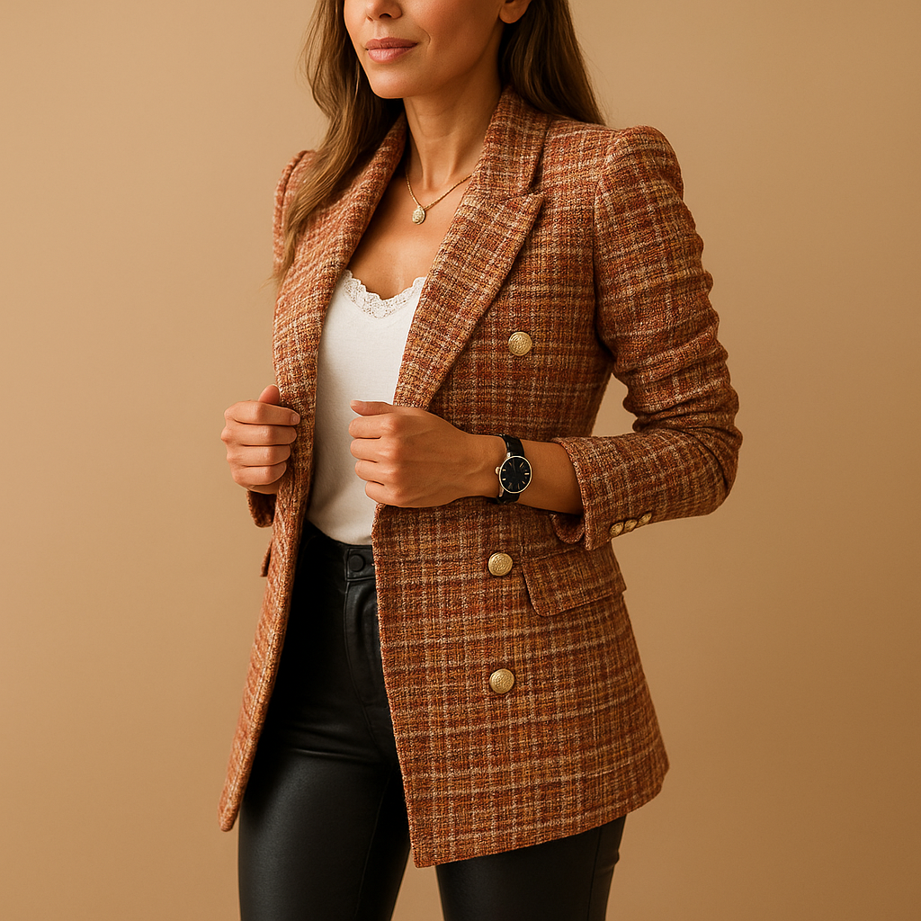 Elegant fitted blazer in timeless style for women | Lydia