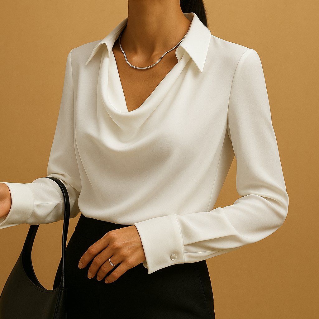 Elegant fitted blouse for women | Grace