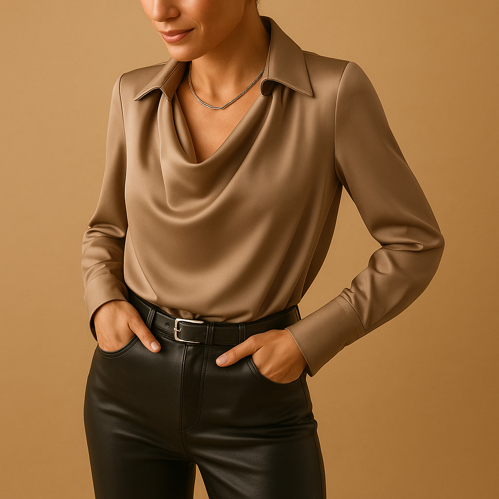 Elegant fitted blouse for women | Grace