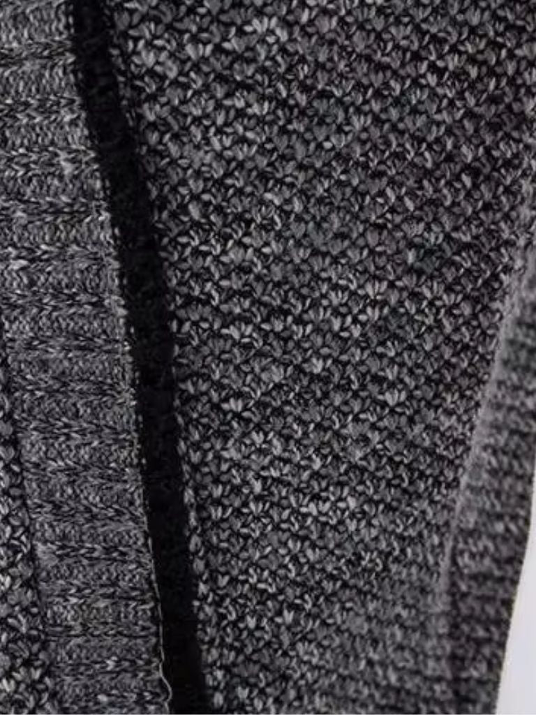 Elegant Full-Zip Sweater Vest for Men