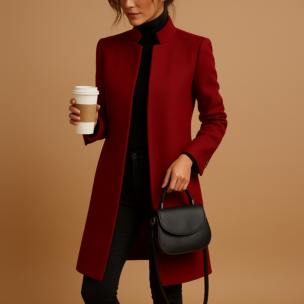 Elegant lightweight spring coat for women | Irina