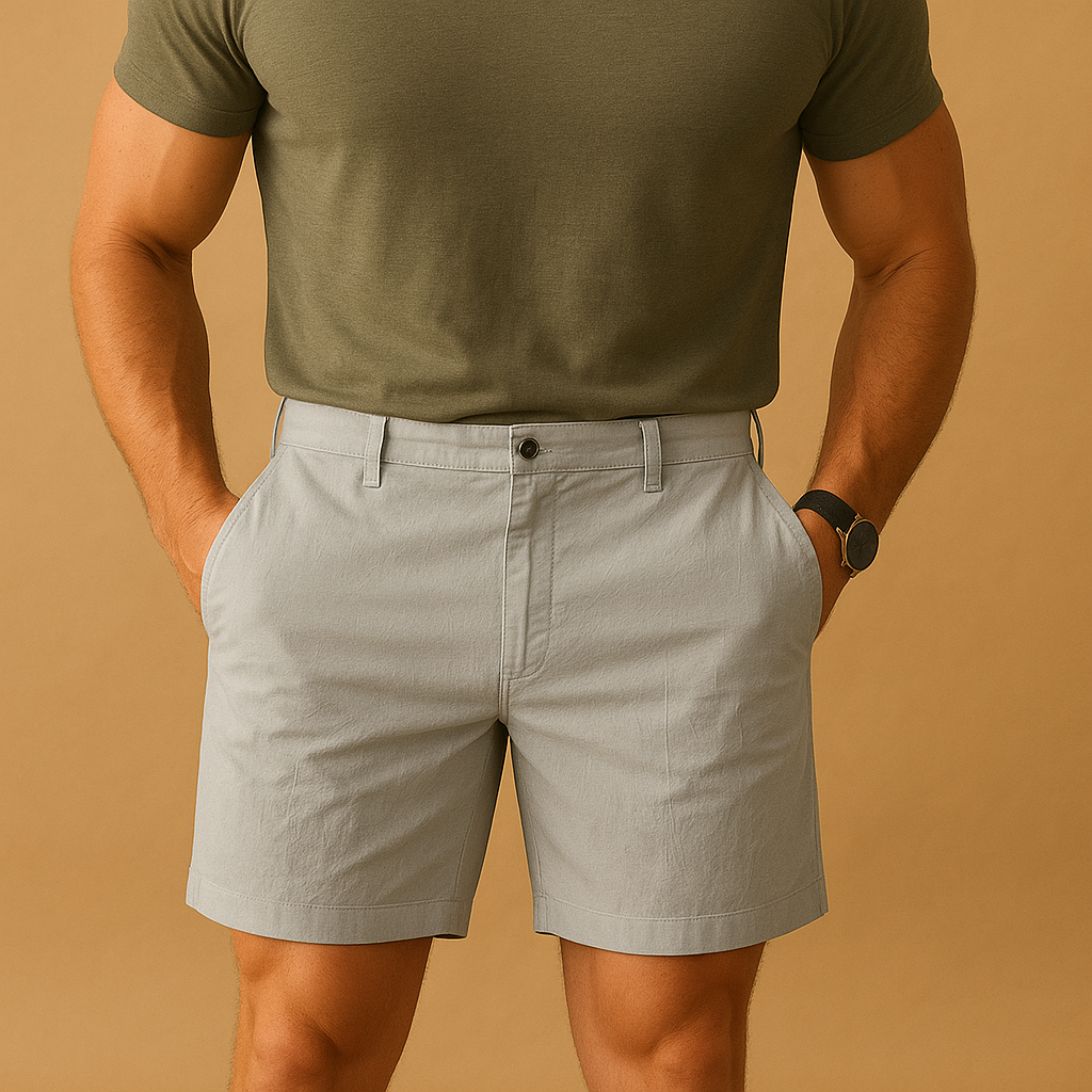 Elegant relaxed fit summer shorts for men | Mason