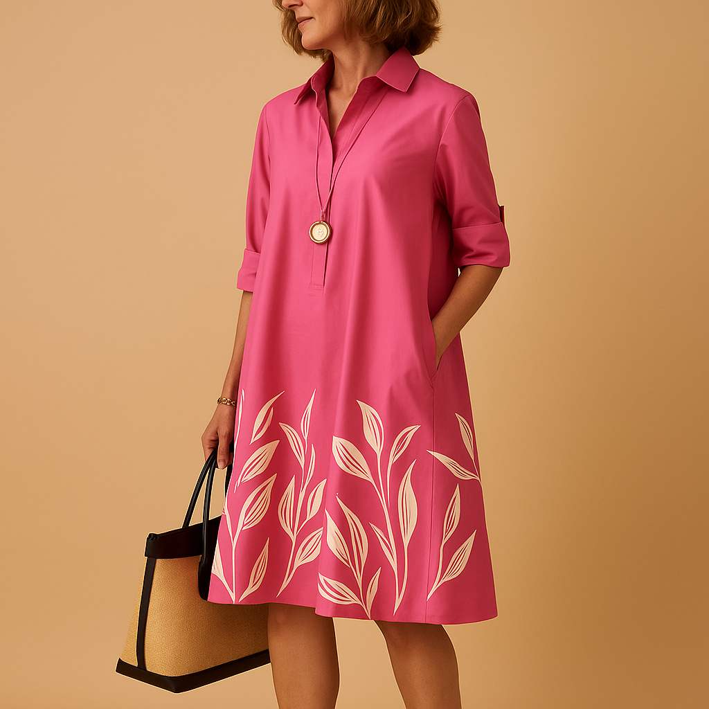 Elegant spring midi dress for women | Isabella