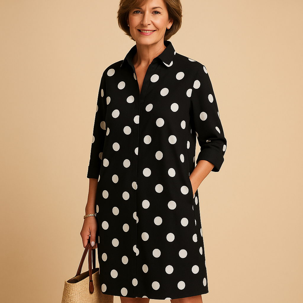 Elegant spring midi dress for women | Isabella