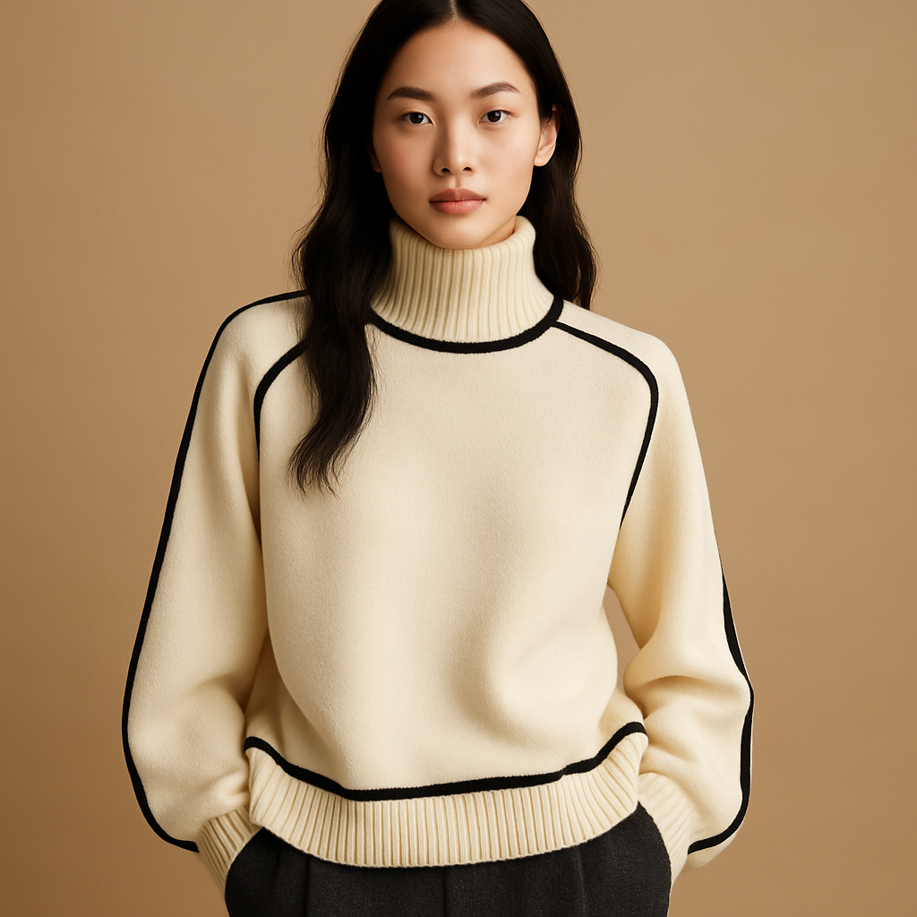 Elegant turtleneck sweater for women | Bruna