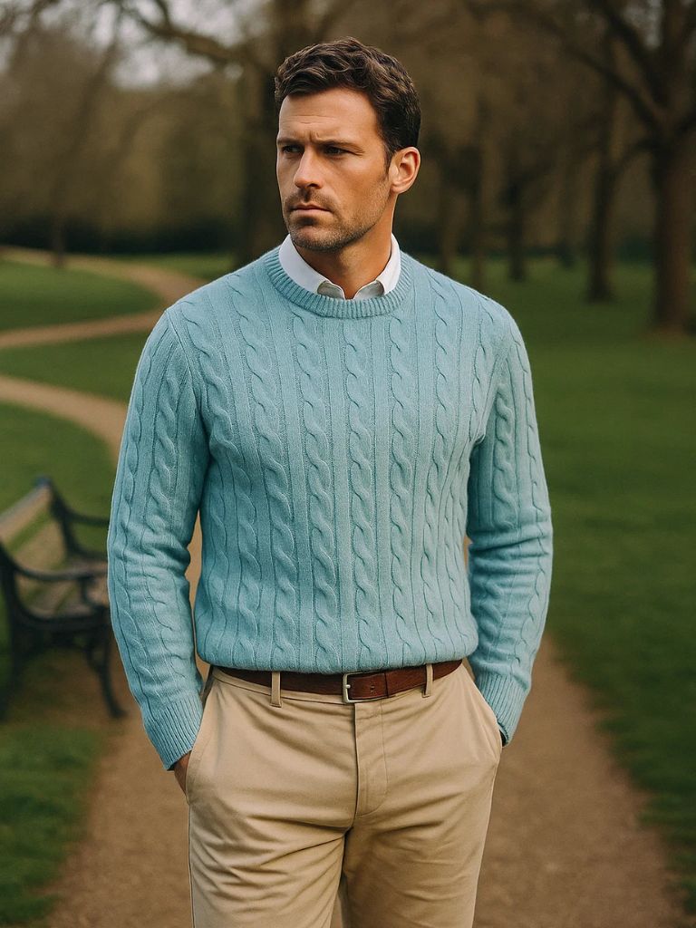 Essential Cashmere Sweater for Men