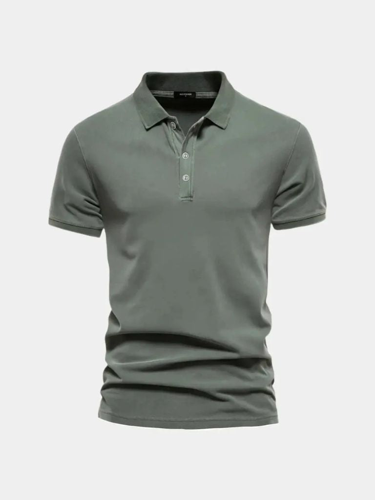 Essential Cotton Polo Shirt for Men