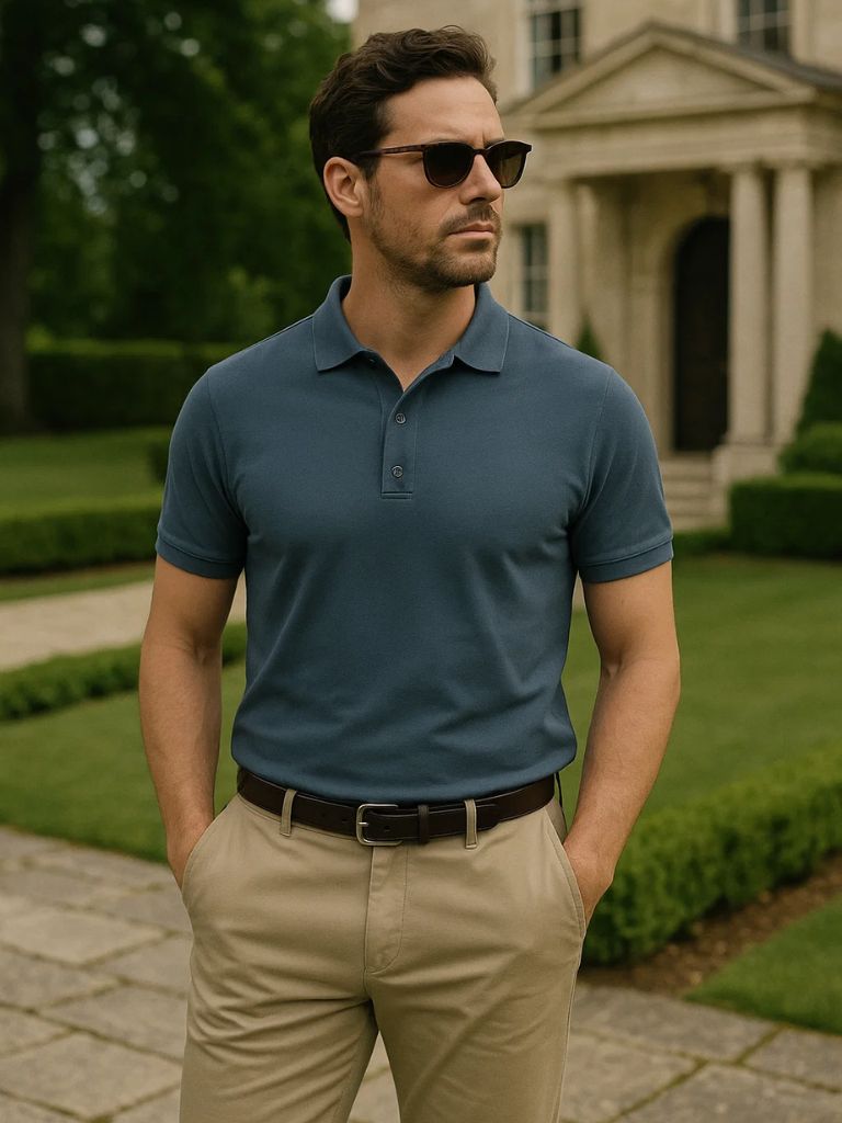 Essential Cotton Polo Shirt for Men