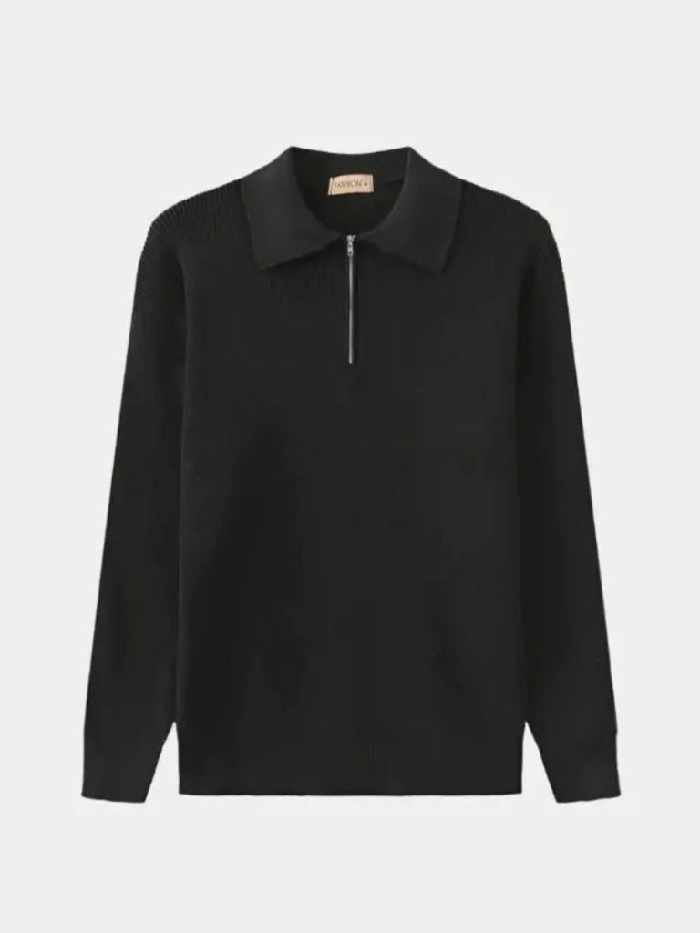 Essential Half Zip Sweater for Men