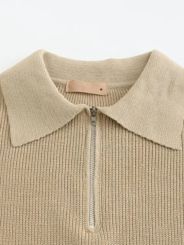 Essential Half Zip Sweater for Men