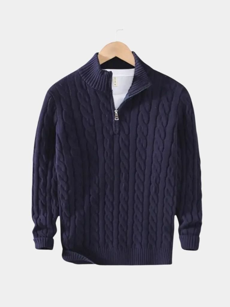 Essential Half Zip Sweater for Men