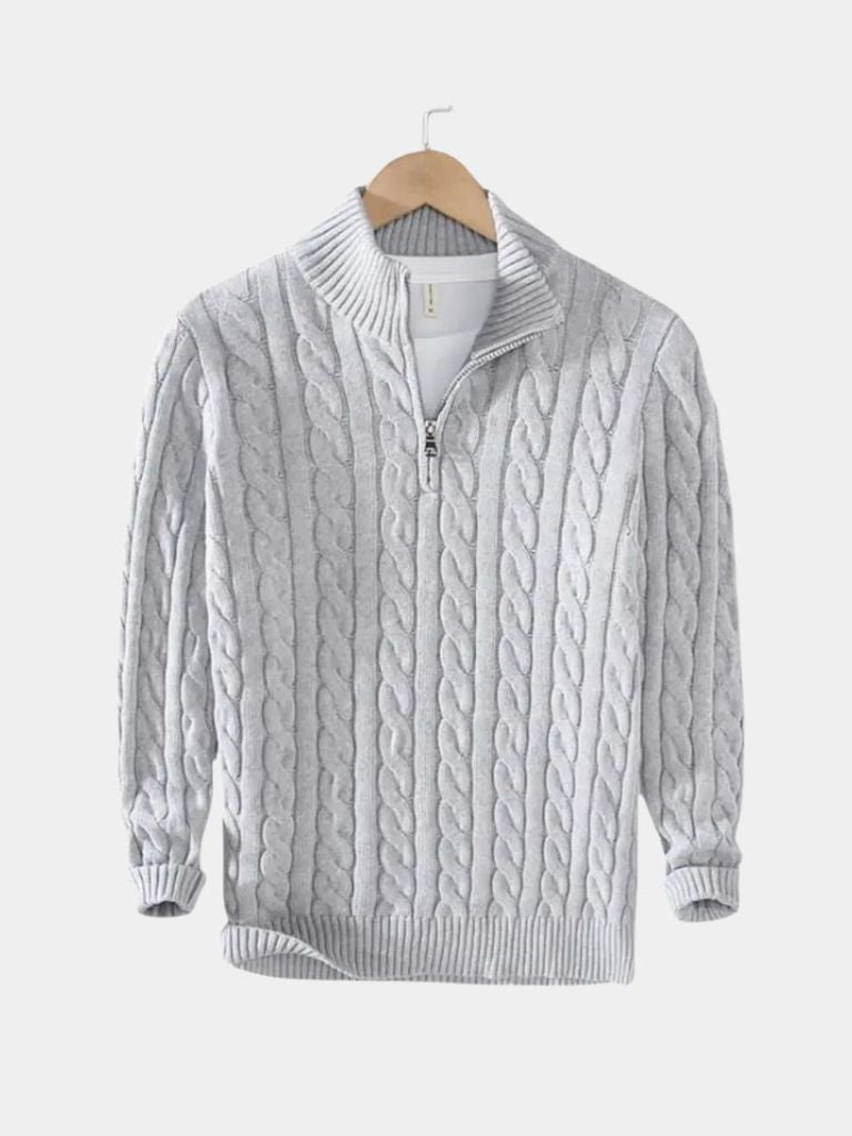 Essential Half Zip Sweater for Men