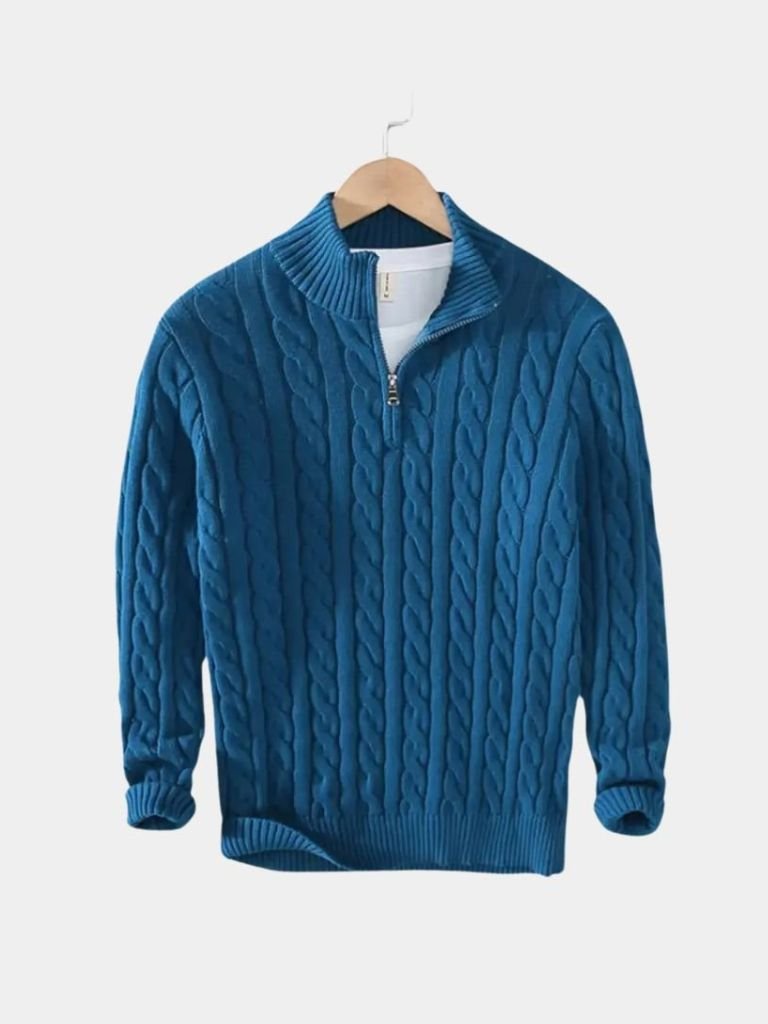 Essential Half Zip Sweater for Men