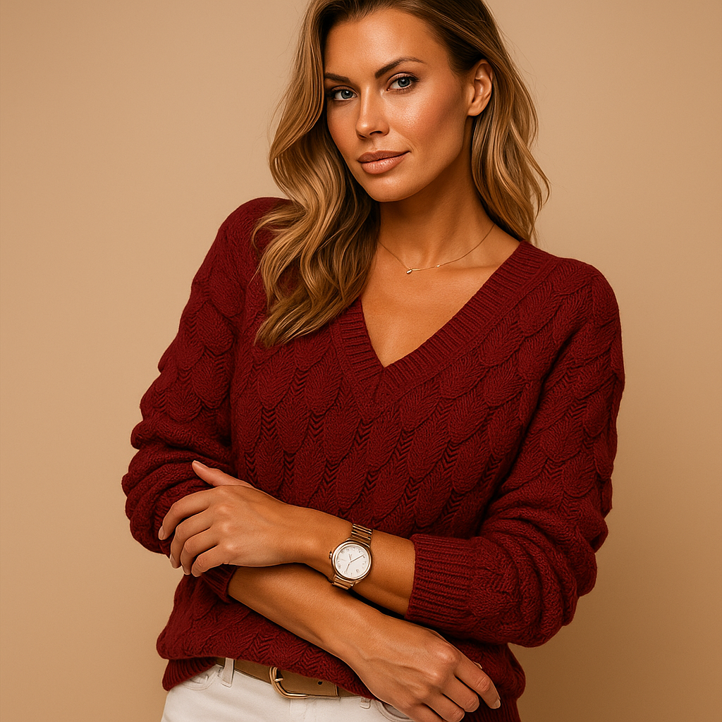 Essential knitted sweater for women | Sophie