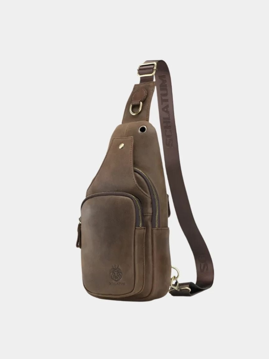 Essential Leather Shoulderbag for Men