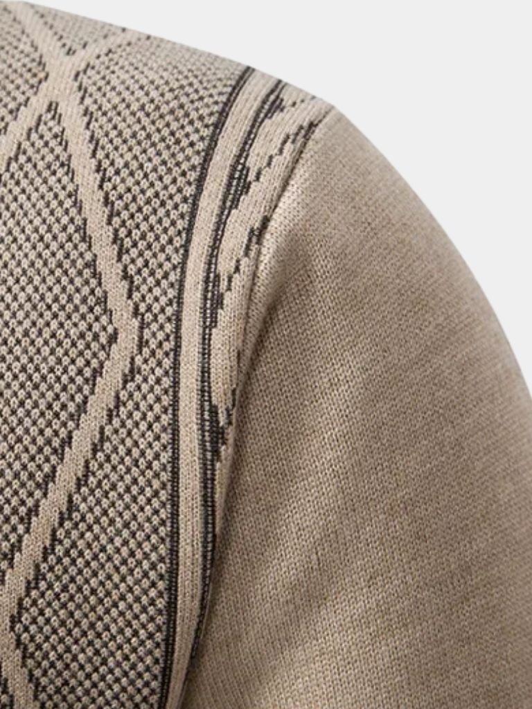 Essential Old Money Knit Sweater for Men