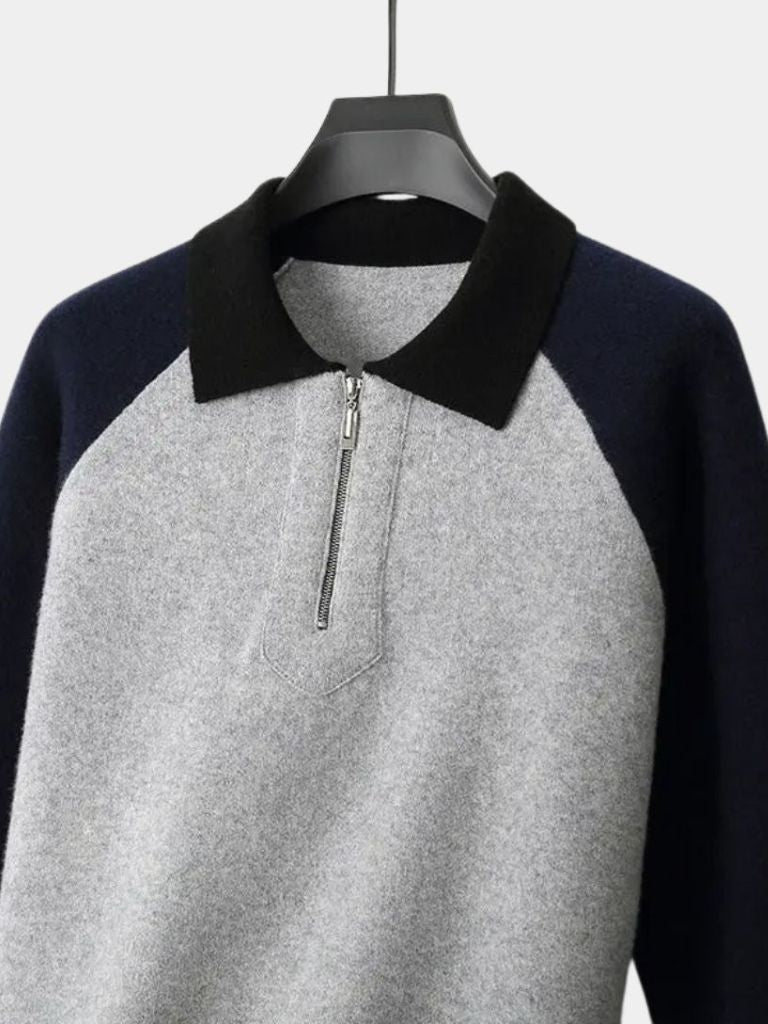 Essential Polo Sweater for Men