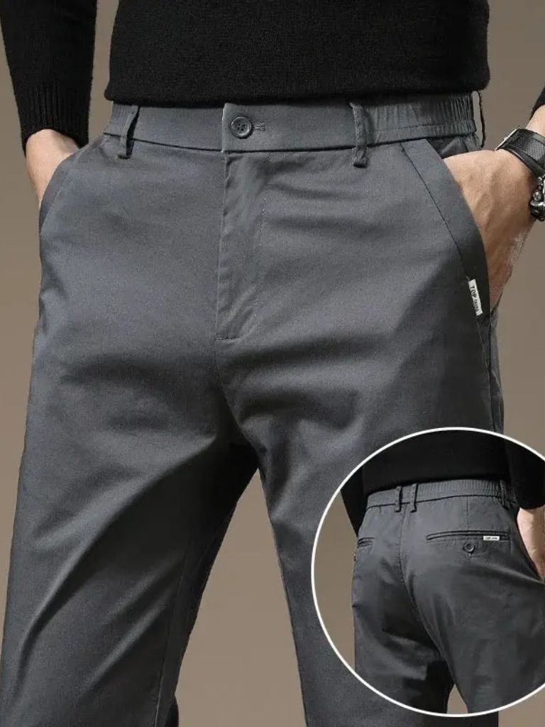 Essential Straight Trousers for Men