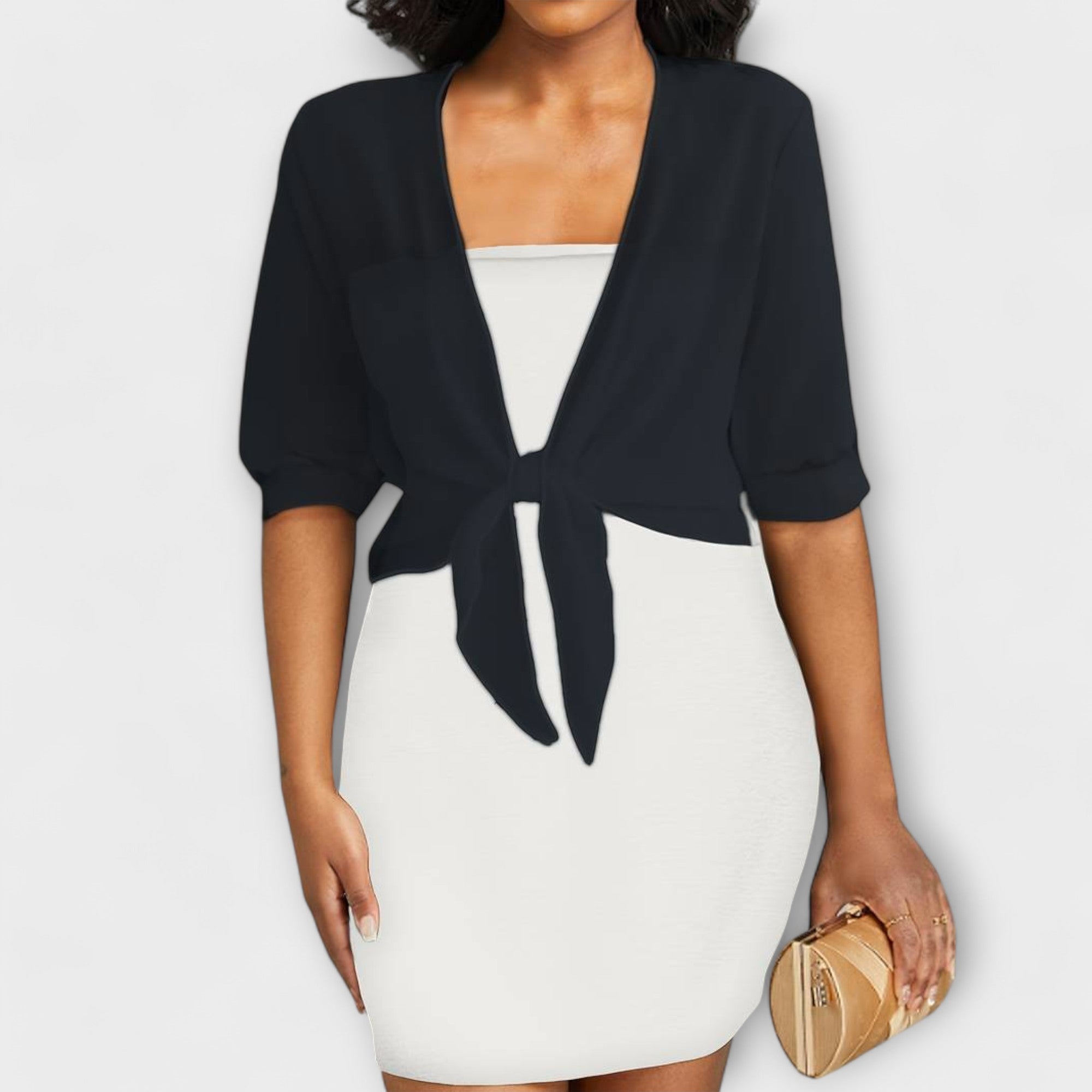 Blouse with Open Front for Women