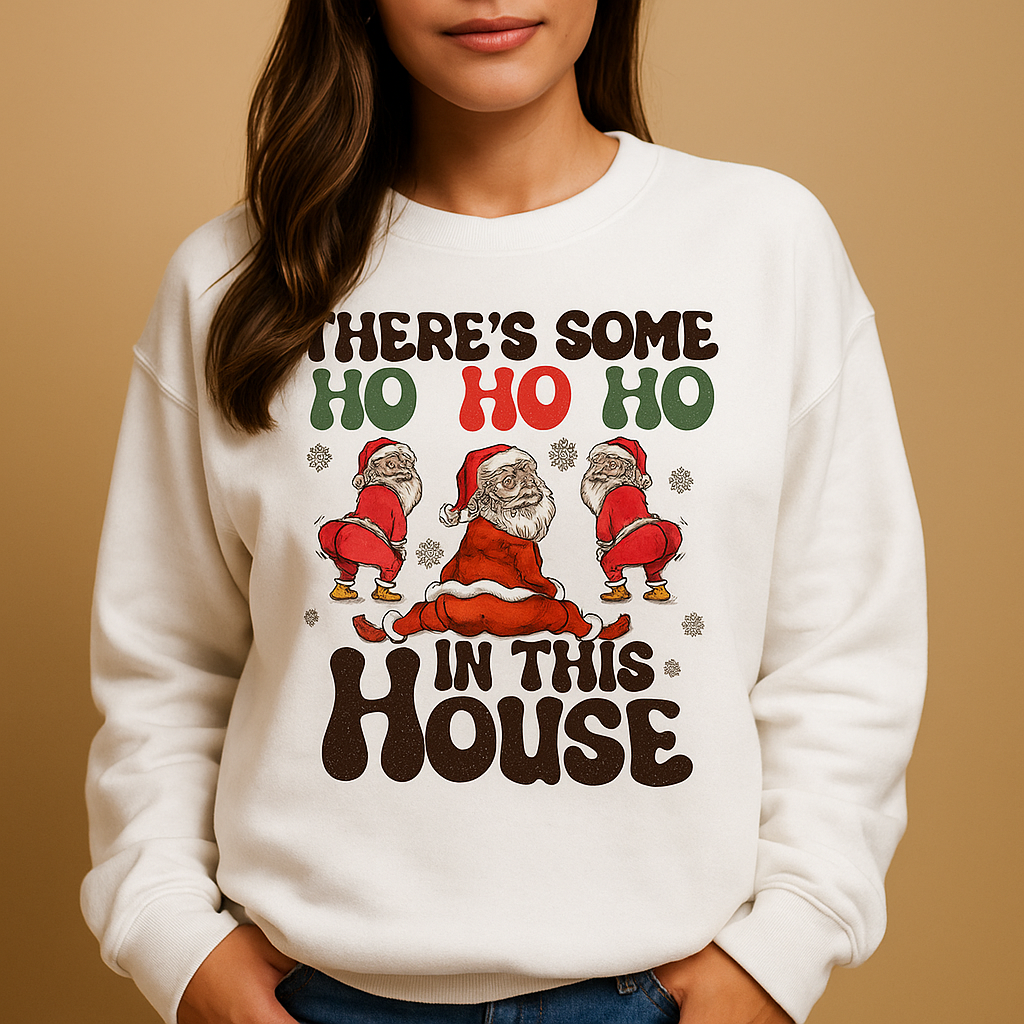 Festive Christmas sweater with pattern for women | Hayley