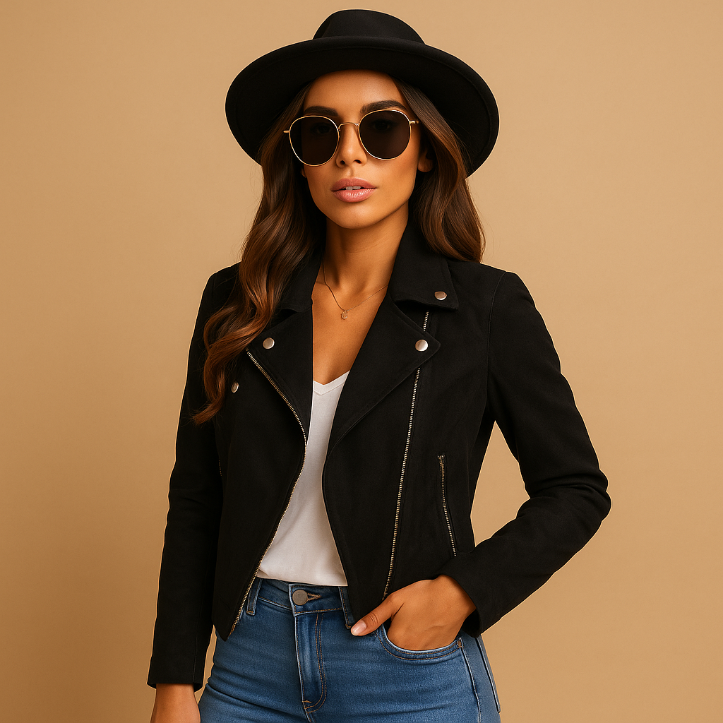 Fitted zip-up jacket for women | Elise