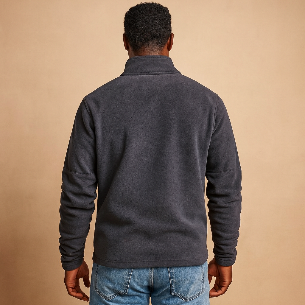 Fleece half zip pullover for men | Nathan