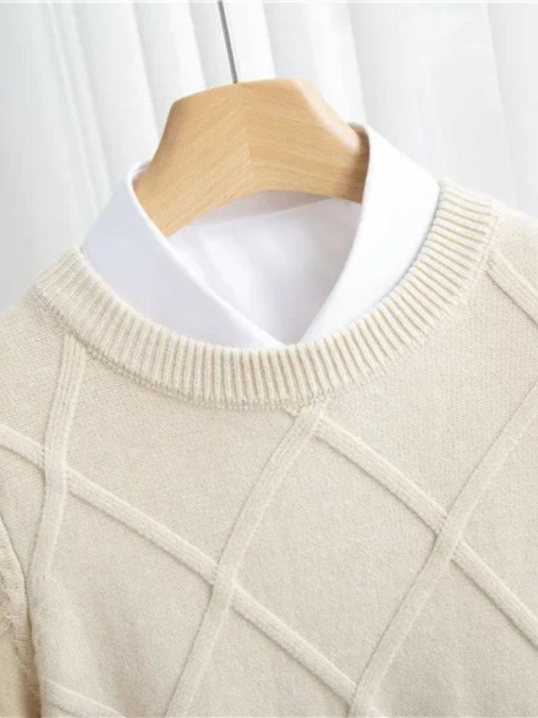 François Blanchet Premium Cashmere Sweater for Men