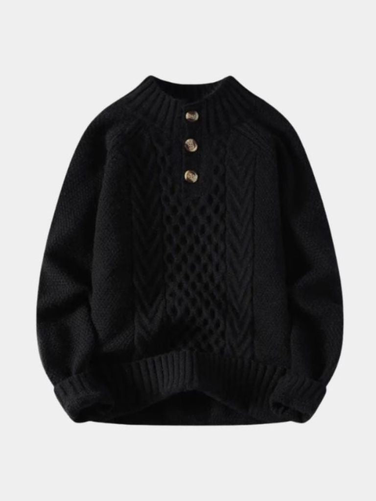 Giovanni Classic Knit Sweater for Men