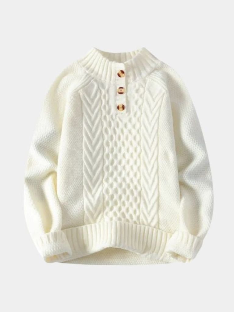 Giovanni Classic Knit Sweater for Men