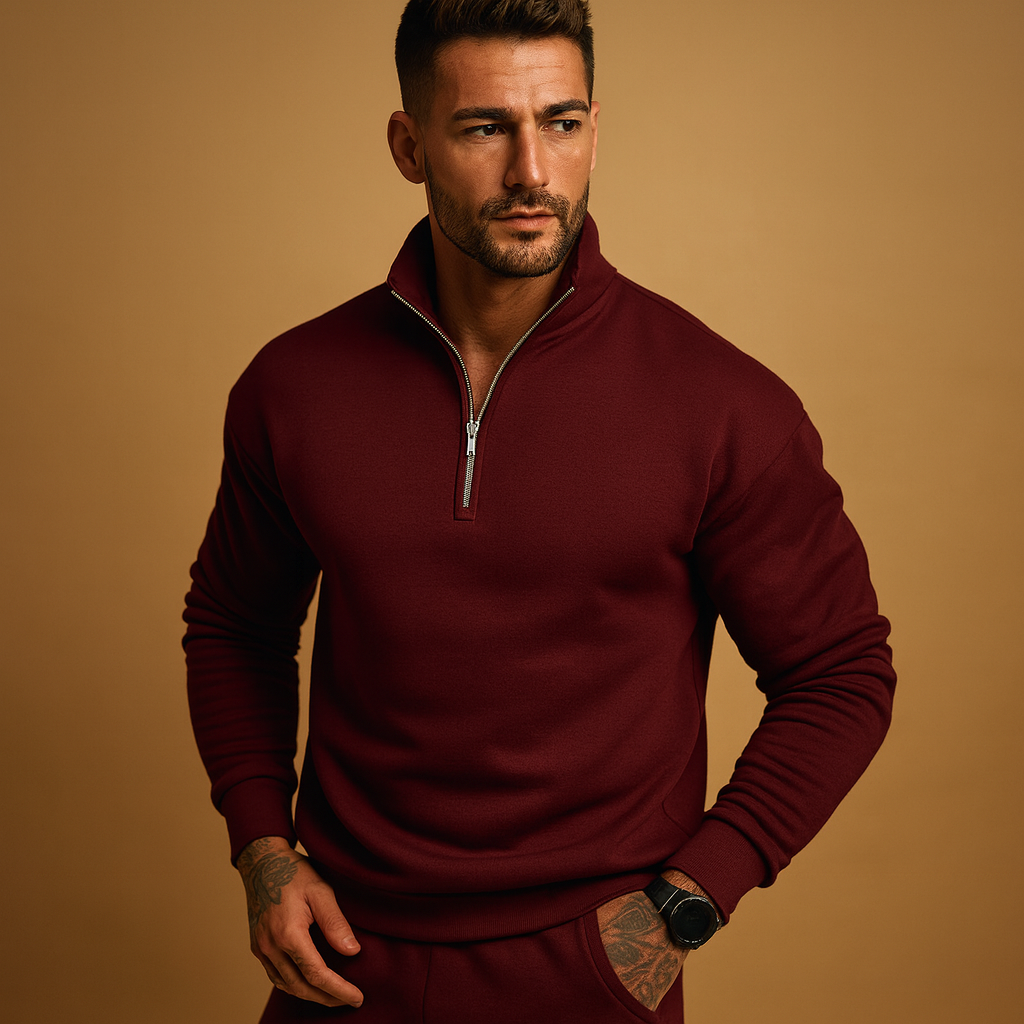 Half zip sweater for men | Marcus