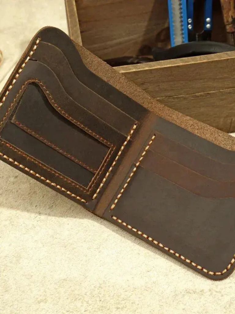 Handmade Vintage Leather Wallet for Men