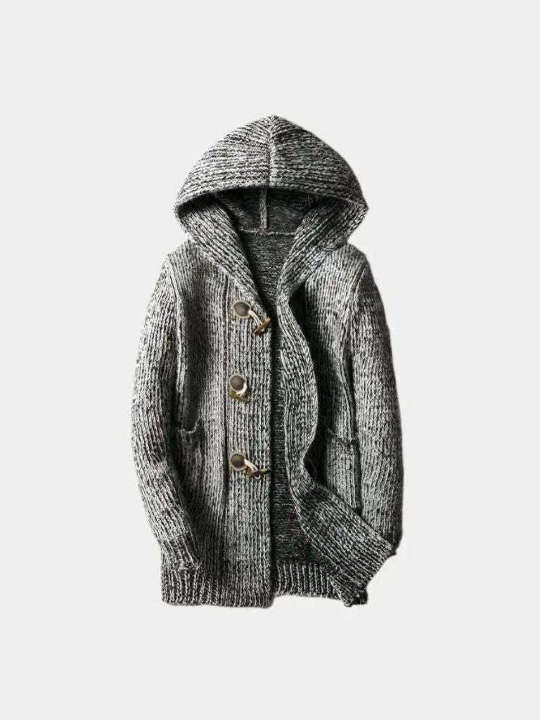 Himalaya Knit Hooded Jacket for Men