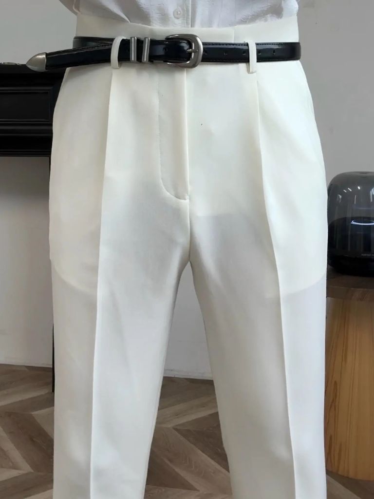 Hollywood Classic Trousers (Belt Included) for Men