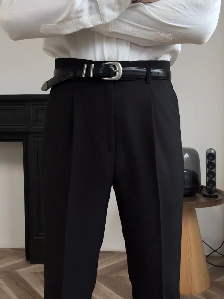 Hollywood Classic Trousers (Belt Included) for Men