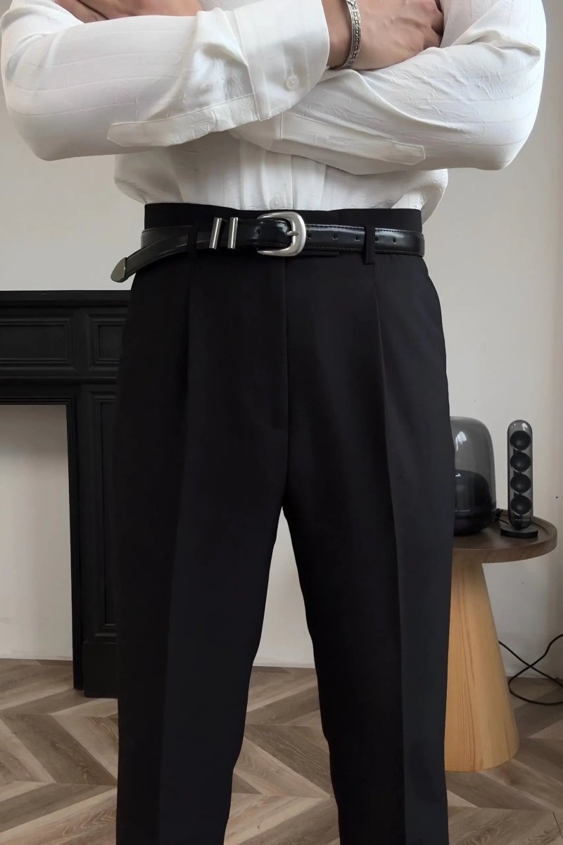 Hollywood Classic Trousers (Belt Included) for Men