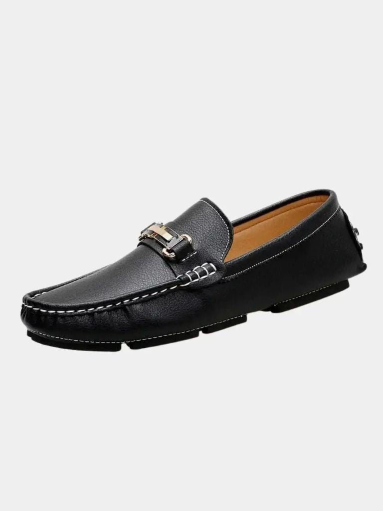 Italian Design Leather Loafers for Men