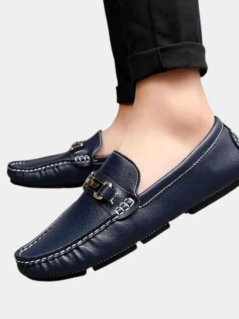 Italian Design Leather Loafers for Men