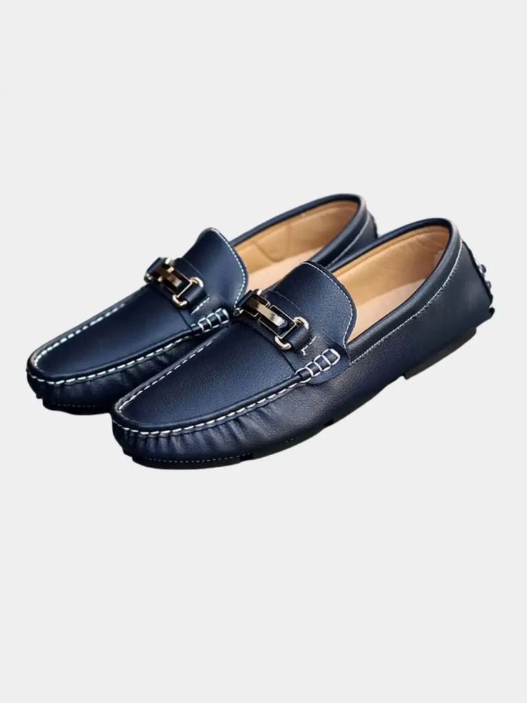 Italian Design Leather Loafers for Men