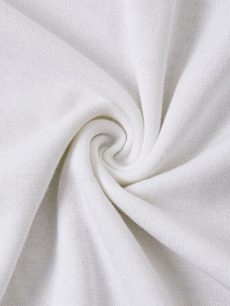 Ivory Elite Long Sleeve Polo for Men