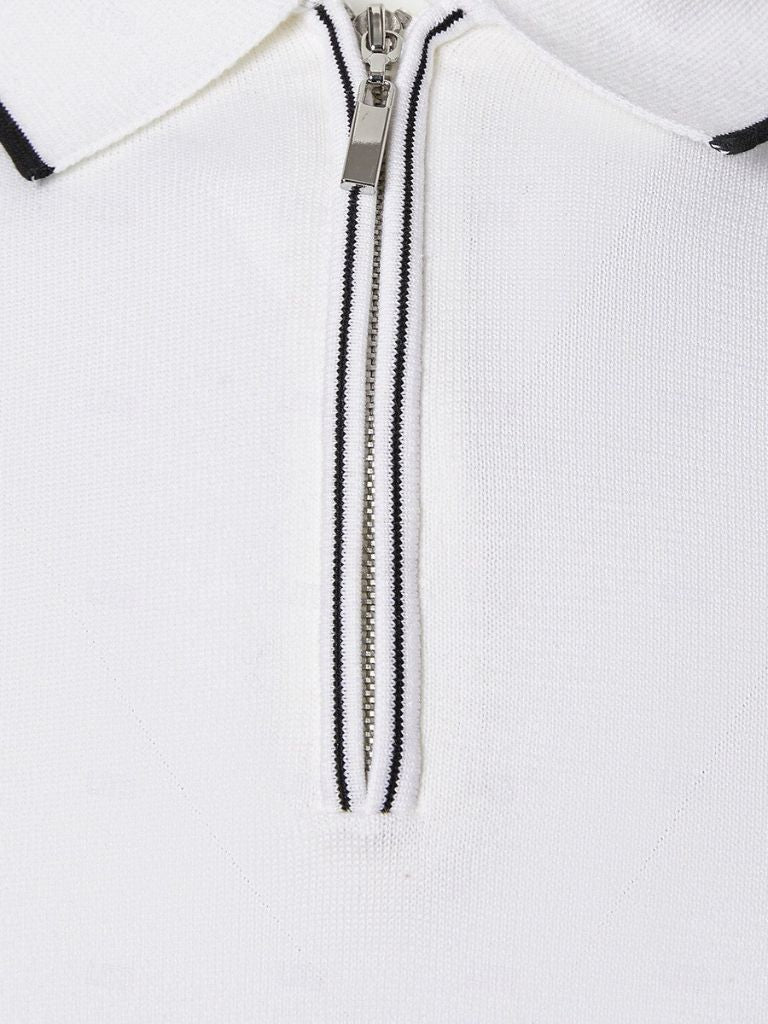 Ivory Elite Long Sleeve Polo for Men