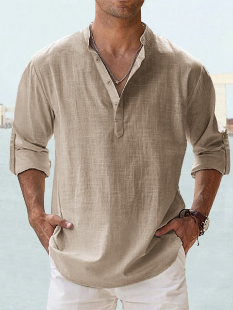 Eli | Casual Linen Overshirt