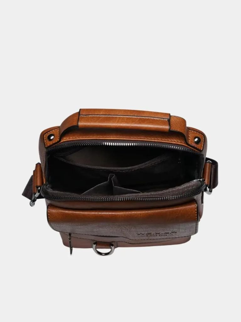 Leather Cross Body Bag for Men