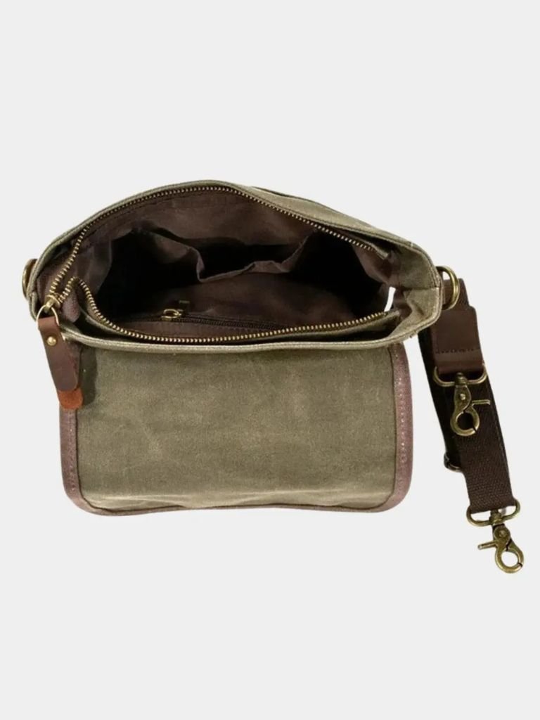 Leather Crossbody Shoulder Bag for Men