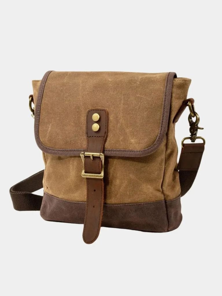 Leather Crossbody Shoulder Bag for Men