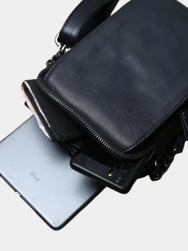 Leather Men's Shoulder Bag for Men