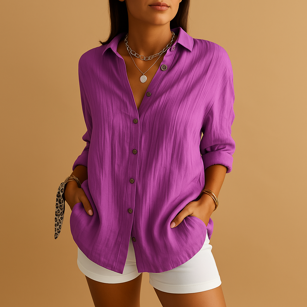 Airy lightweight blouse for women | Hazel